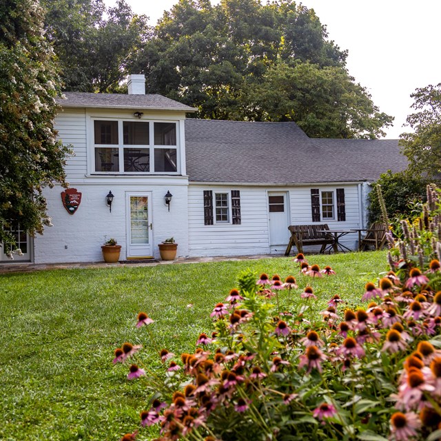 The park's main administrative building.