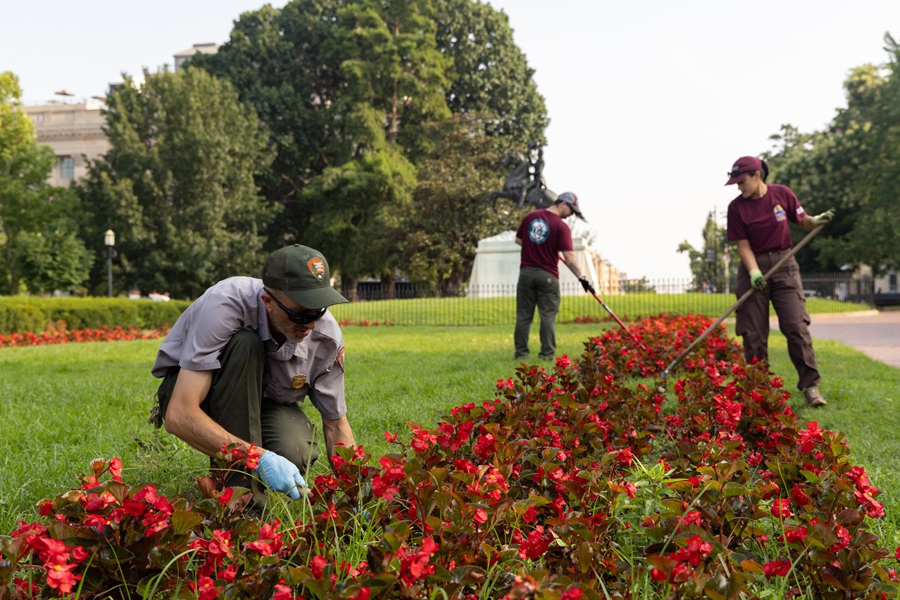 National Park Service Chief of Maintenance Park Scott Sommers and Traditional Trades Advancement Pro
