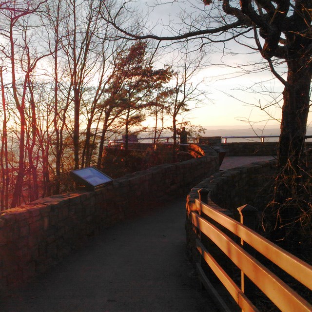 Sunrise on the Pinnacle.