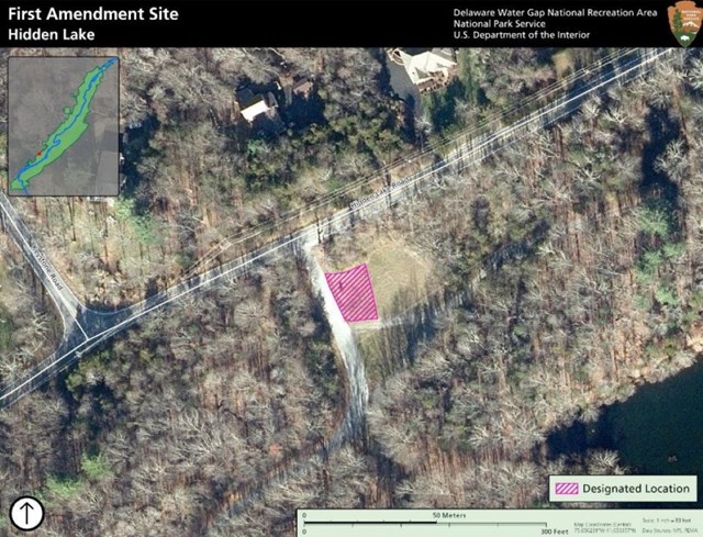 Hidden Lake public assembly map