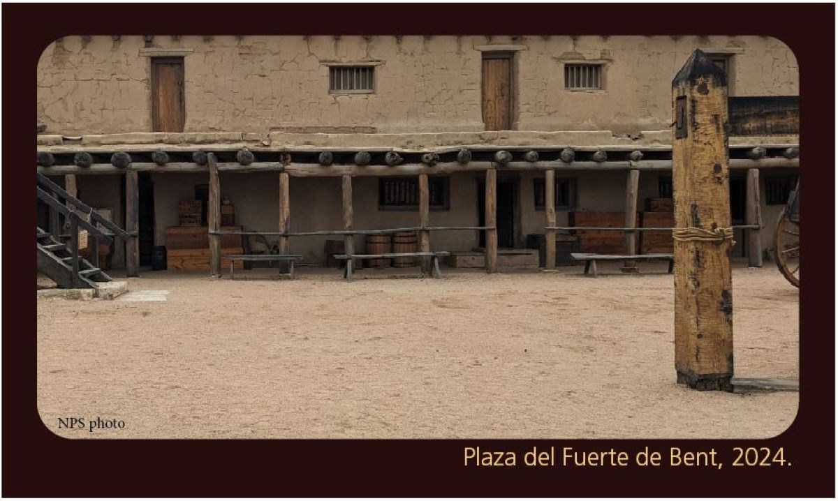 Plaza reconstruida del Antiguo Fuerte de Bent