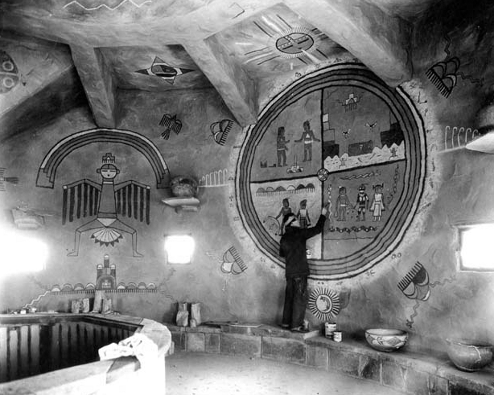 Main painting designs on wall