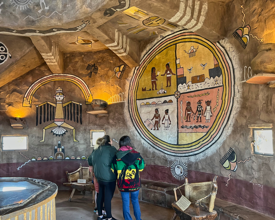 Main painting designs on wall