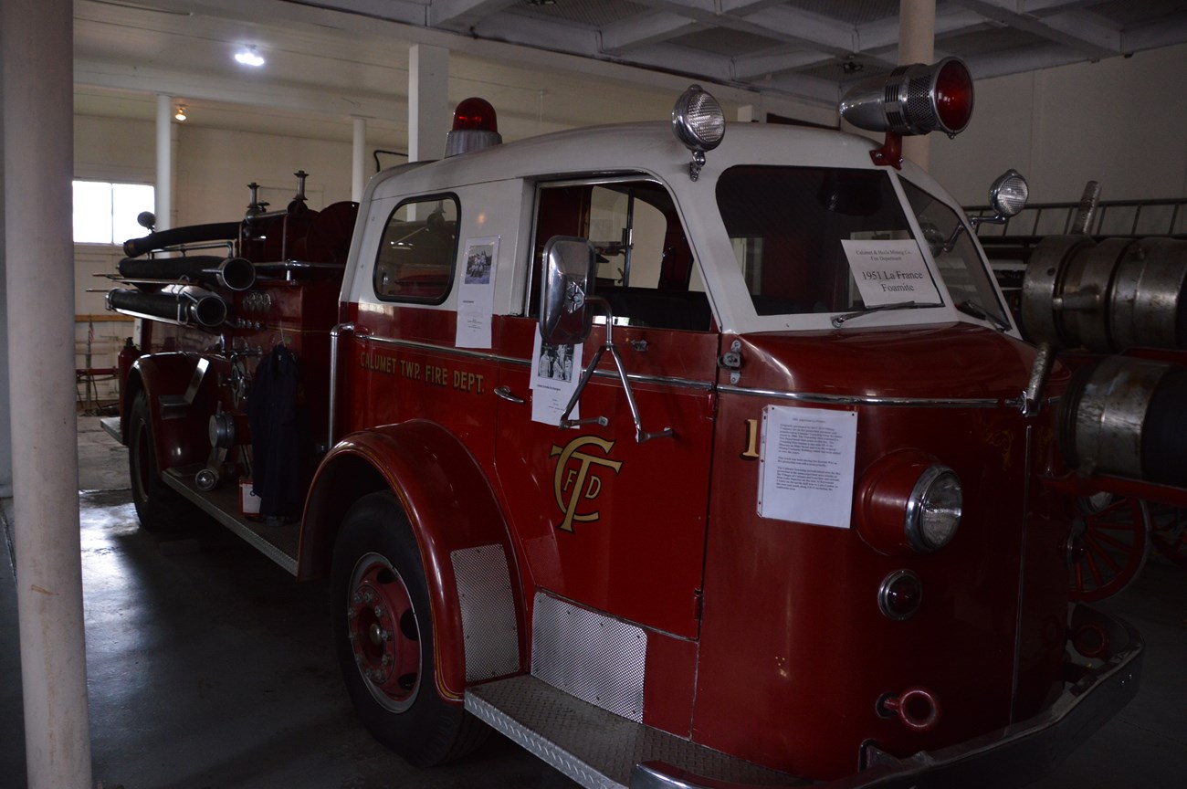 Lafrance Foamite Passengers Fire Truck from 1951