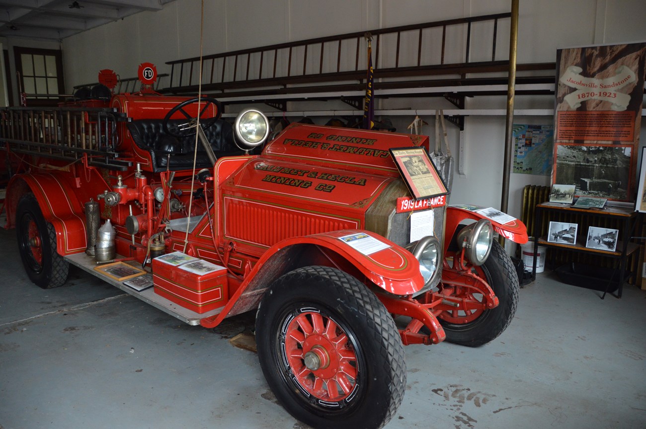 Lafrance Foamite Passengers Fire Truck from 1951