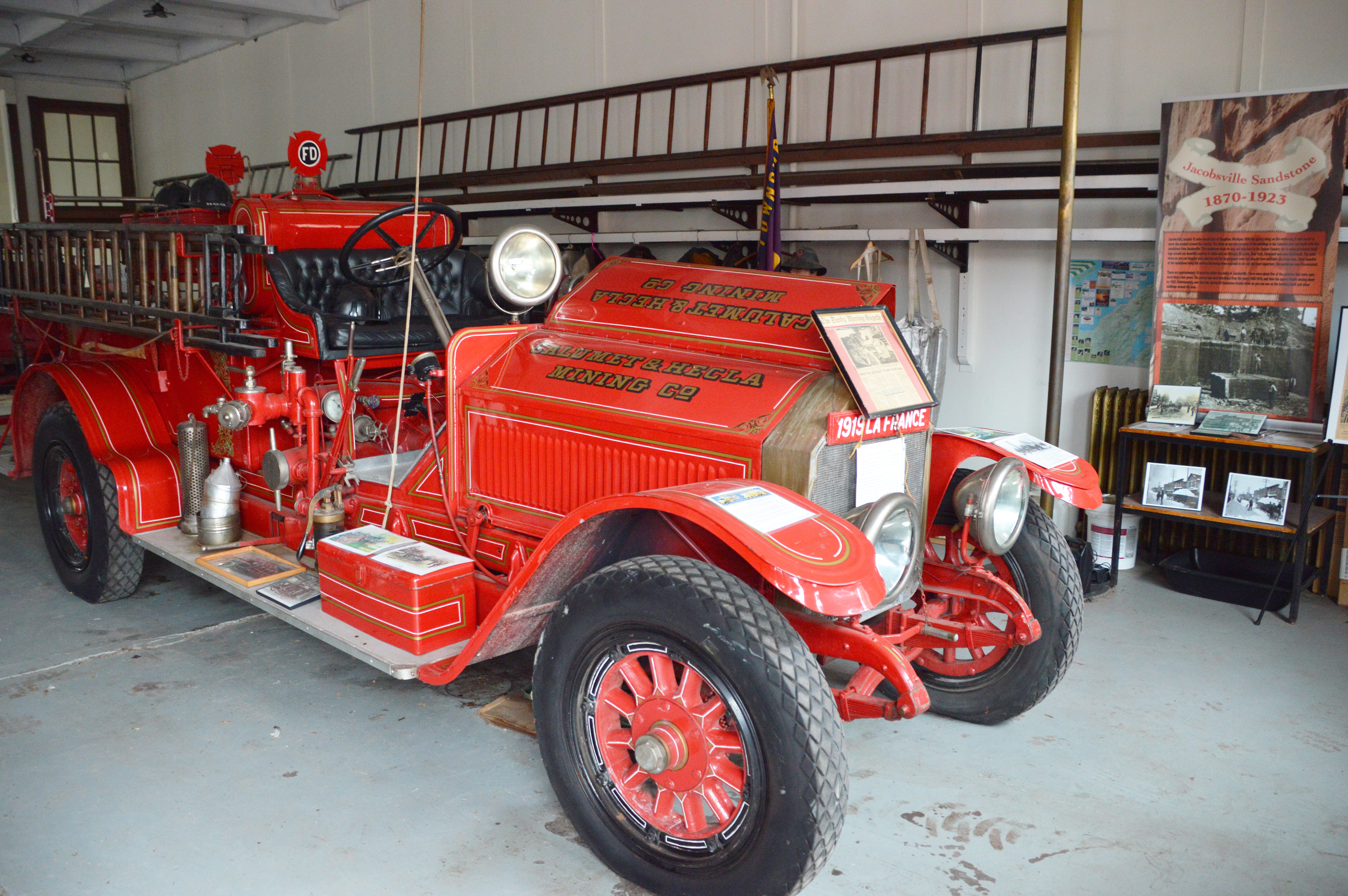 Lafrance Foamite Passengers Fire Truck from 1951