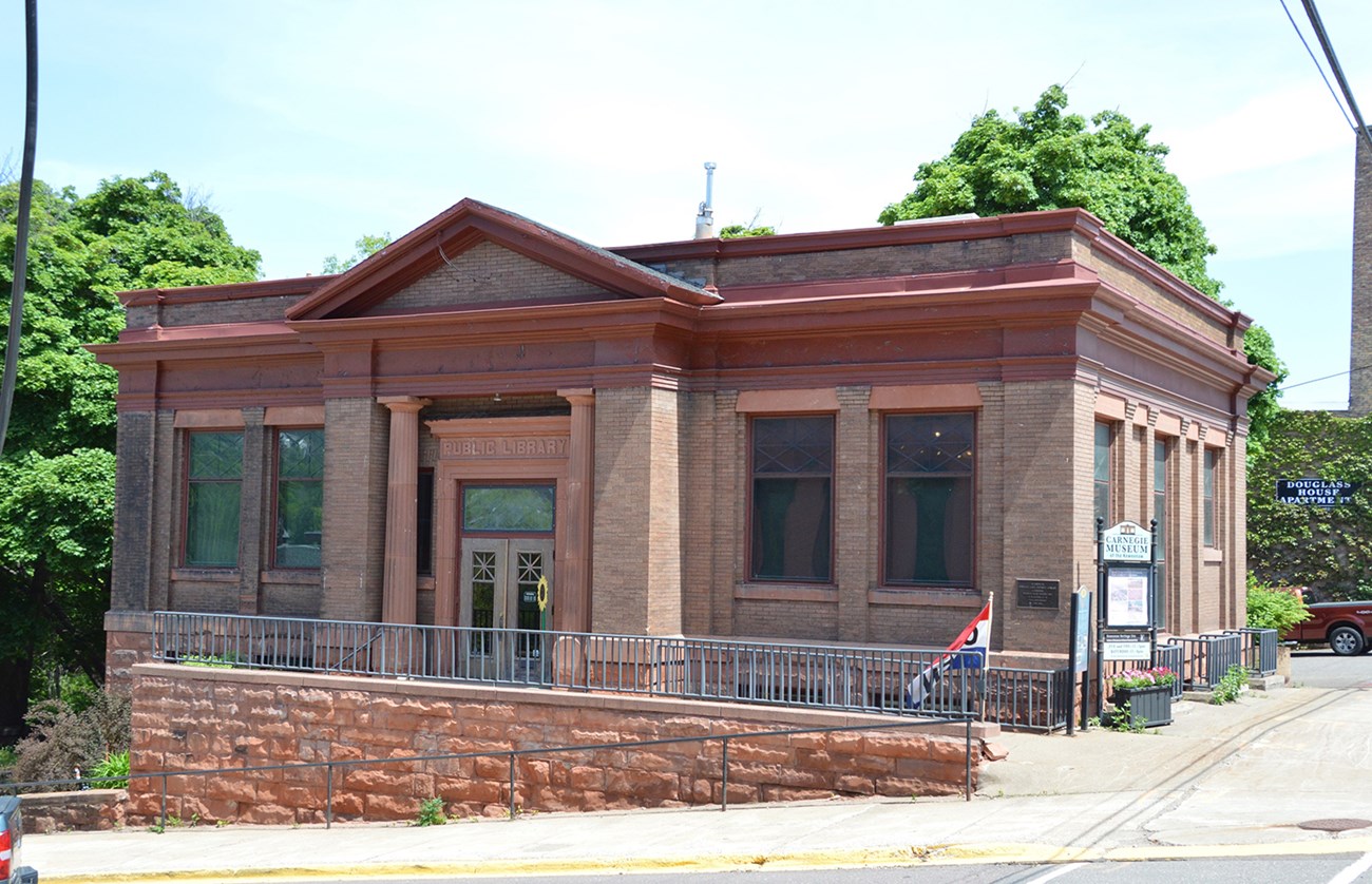 Carnegie Library Historic Image MTU Archives