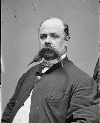 Studio portrait of Roswell S. Ripley seated
