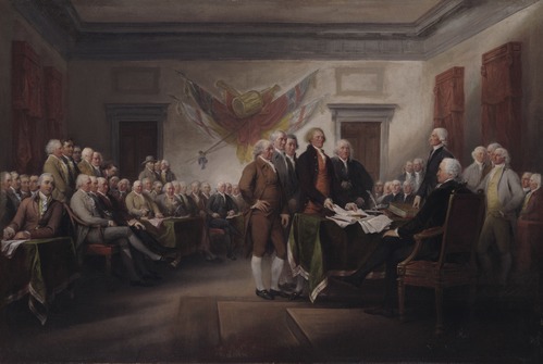 John Trumbull's Declaration of Independence