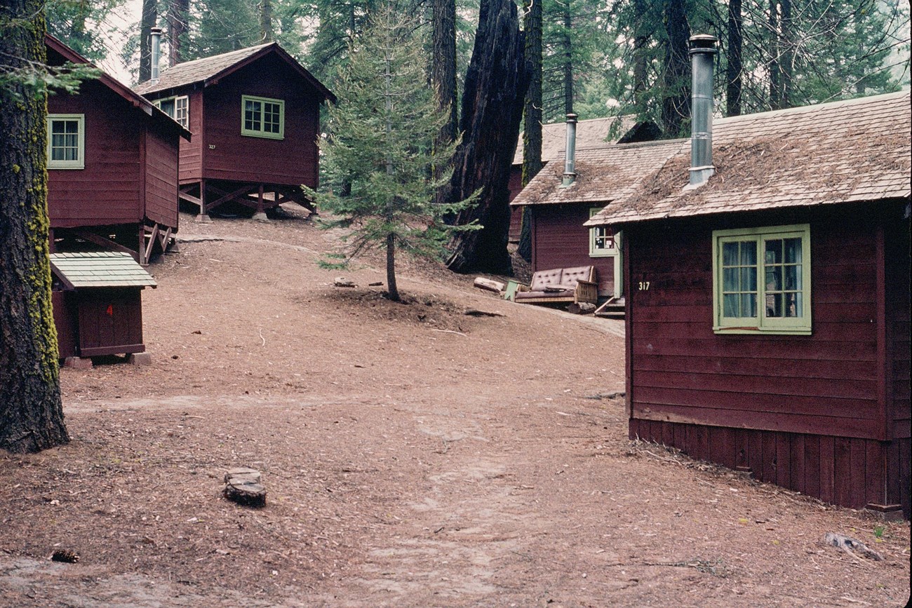 a view of the Kaweah Market area before restoration