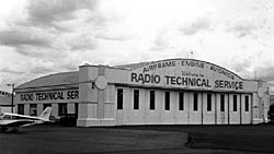 Historic Northwest Airlines Company hangar