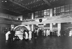 Interior of Pan American Terminal Building