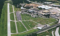 Aerial view of College Park Airport