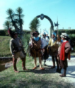 Fort Caroline living history volunteers