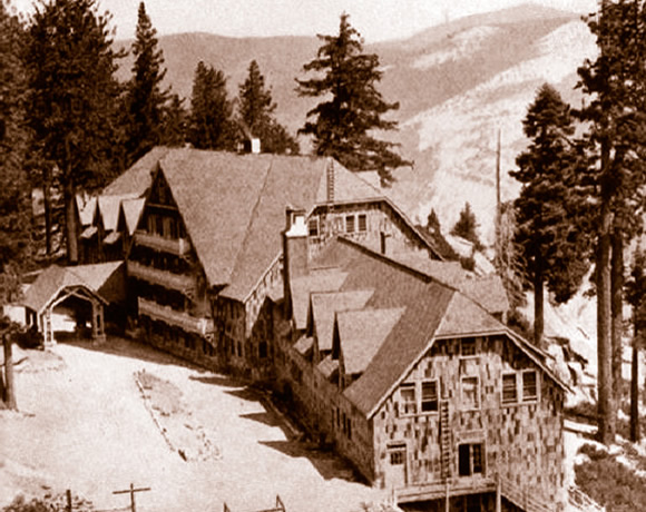 Historic Ashes: Glacier Point Hotel 1969 (U.S. National Park Service)