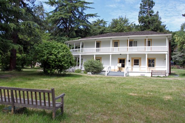 Front View of the Martinez Adobe 