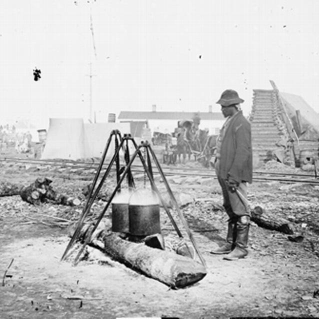 Photograph of a army cook