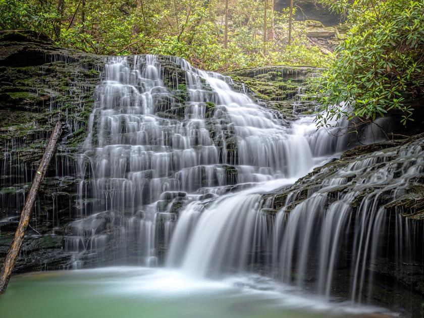 waterfall in the woods
