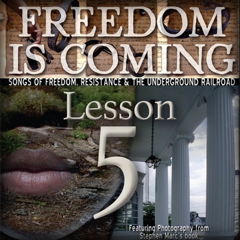 CD box containing music. Picture from Stephen Marc’s book Passage on the Underground Railroad.