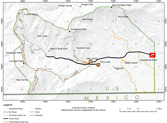 SEAZ 1st Amend Sites - Coronado National Memorial (U.S. National Park ...