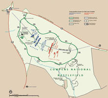 Unit 6 The Battle Of Cowpens Cowpens National Battlefield U S BodyImgCOWP Map 