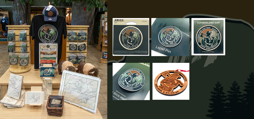 A group of new product in the park store