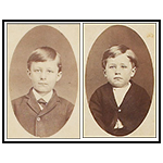 Orville and Wilbur as children