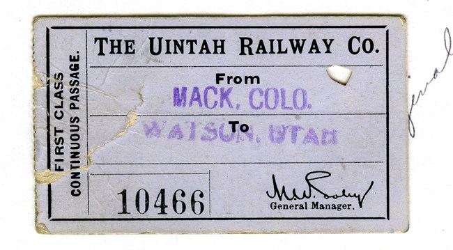 First Class Ticket