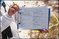 Baseline monitoring for potential oil spill effects