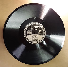 Pressed copy of Edison Diamond Disc matrix 7529-C-1-6