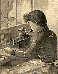 Making Edison Talking Doll recordings, Scientific American magazine, April 26, 1890