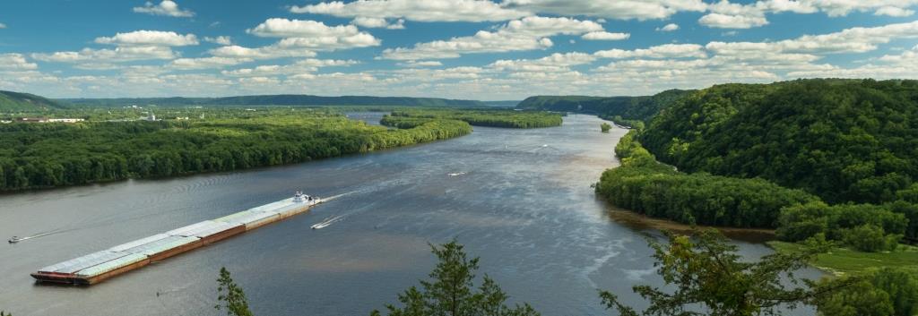 View of overlook at Fire Point