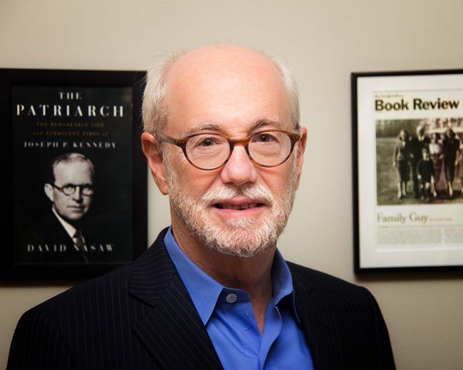 Portrait photograph of Dr. David Nasaw