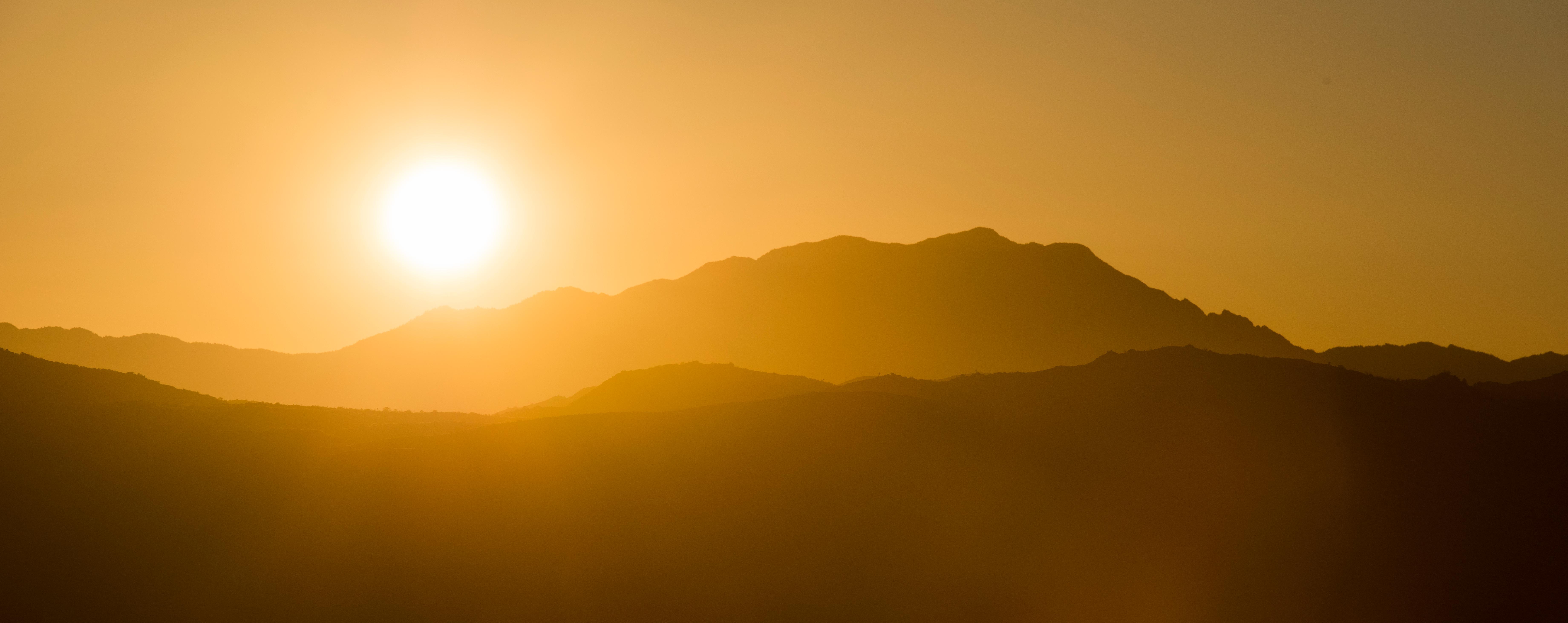 Atardecer del Monte San Jacinto.