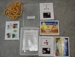 Materials used in carbon budget activity kit.