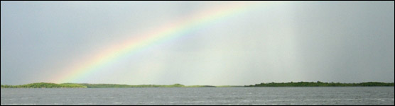 Rainbow Over Florida Bay