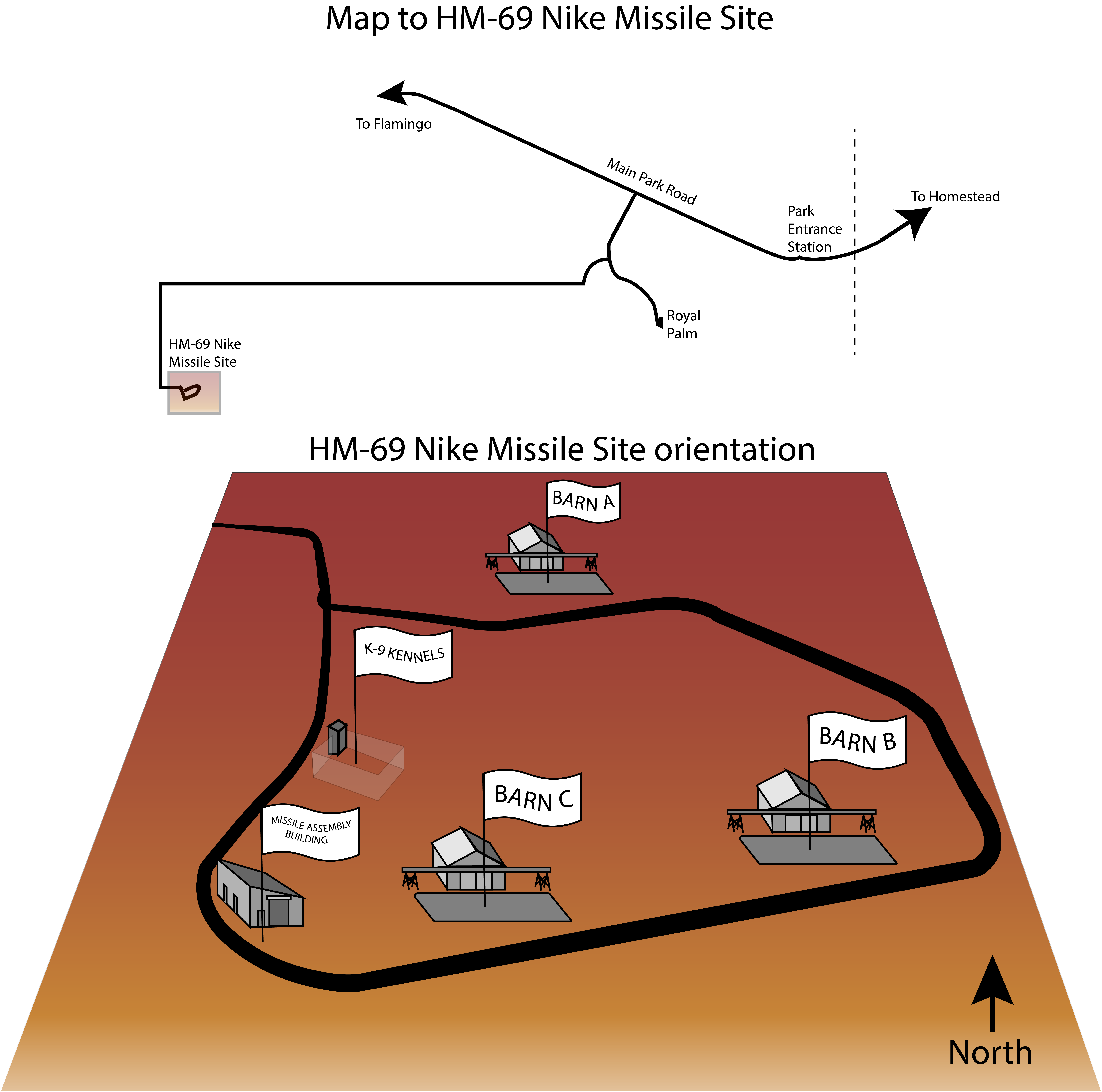 Nike Site Festival map