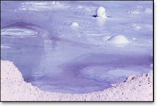 Fountain Paint Pot bubbles