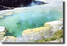 Emerlad Spring glows green from its mineral content.