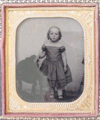 Antique photograph of child.