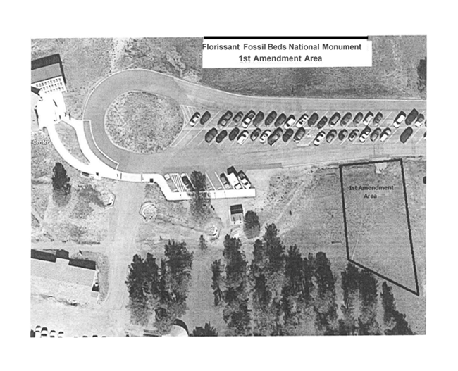 First Amendment Area Map