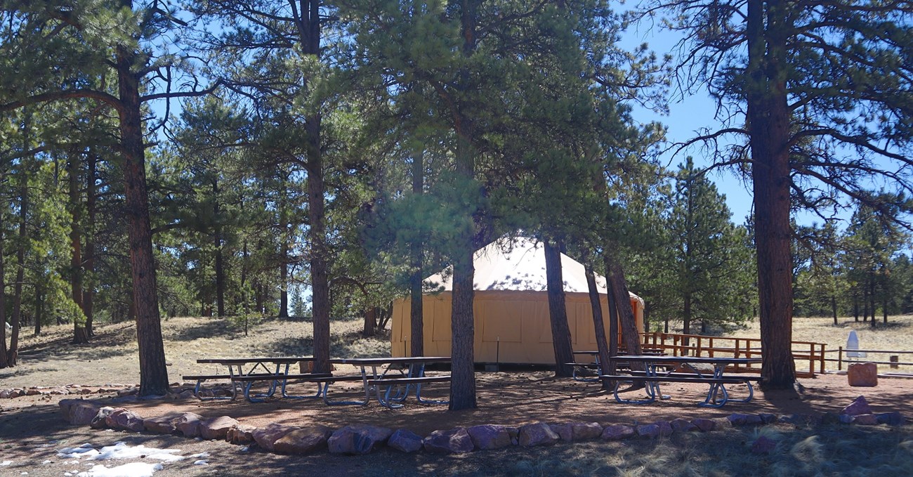 Picnic Area near Visitor Center