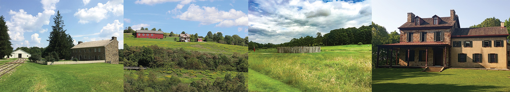 Four of the Five National Parks of Western Pennsylvania