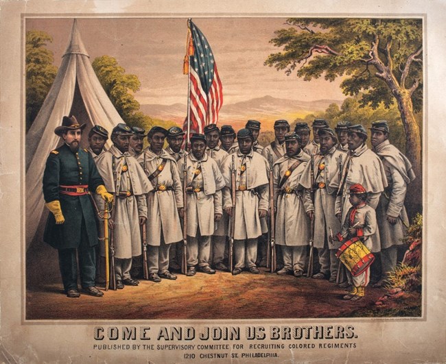 Civil War recruitment poster