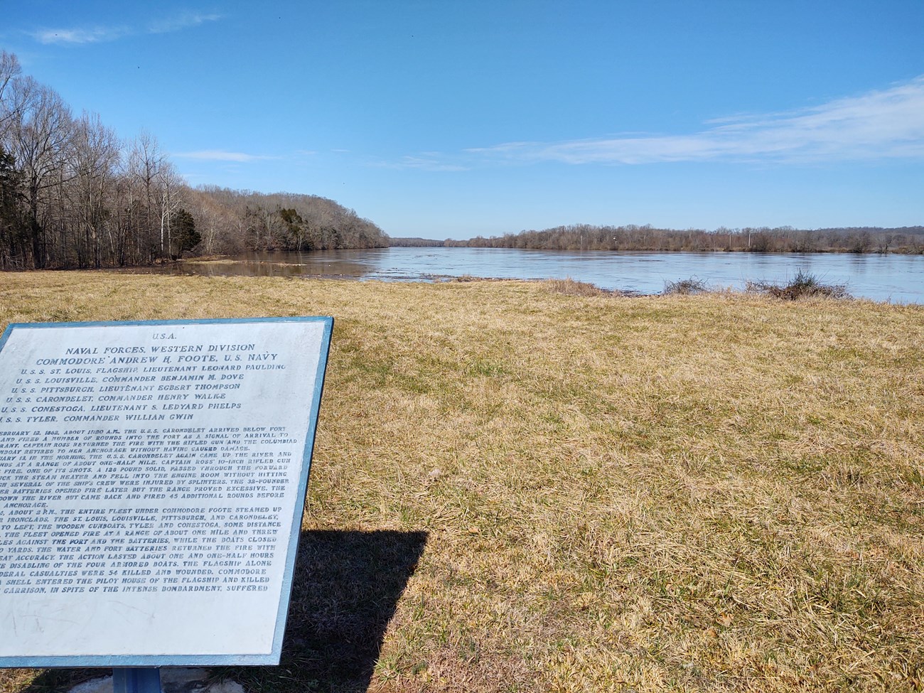 exhibit on Cumberland River