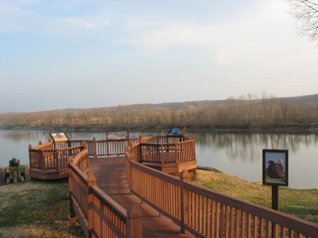 cannon on the river