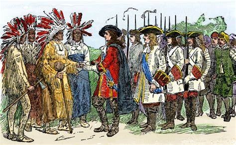 James Oglethorpe Meeting with the Creek People