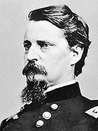 Black & white photo of General Hancock.