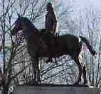 Statue of Gálvez in Washington, DC