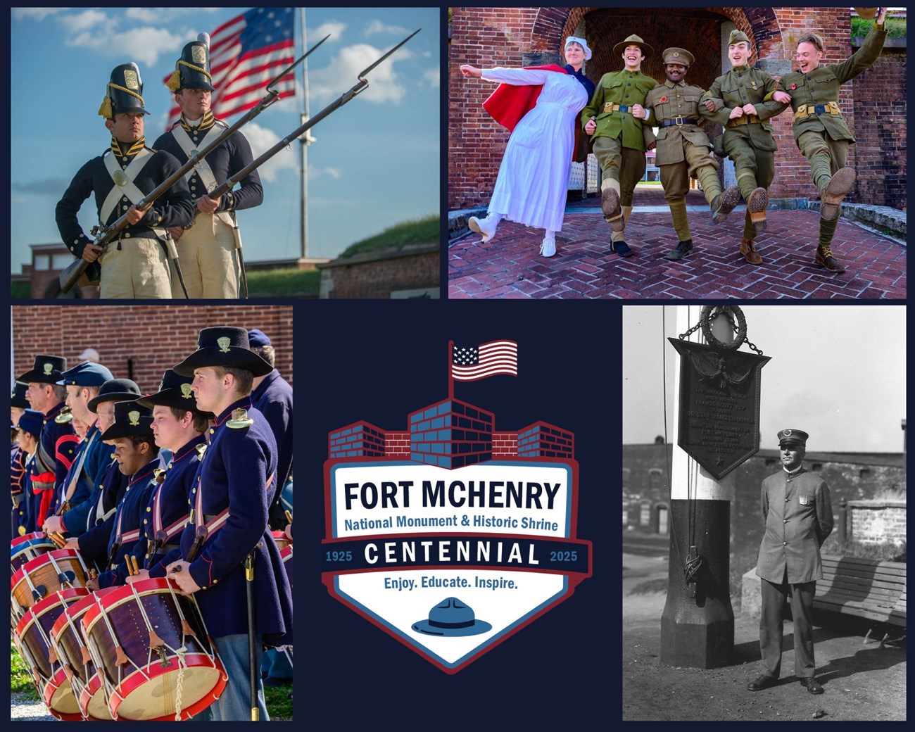 Fort McHenry 100th Anniversary
